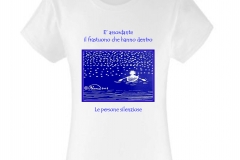 le persone silenziose t-shirt donna