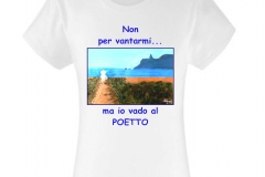 poetto t-shirt donna